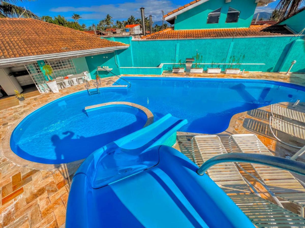 Mansao Azul Bed & Breakfast Caraguatatuba Bagian luar foto