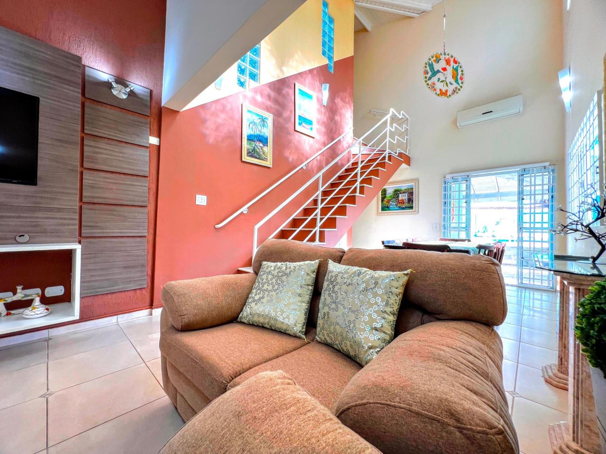 Mansao Azul Bed & Breakfast Caraguatatuba Bagian luar foto